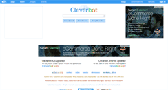 Desktop Screenshot of international.jabberwacky.com